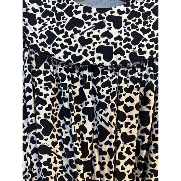 Zadig & Voltaire Heart and Guitar print dress Size S - Picture 2 of 6